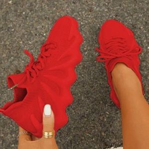 RED SOCK SHOES